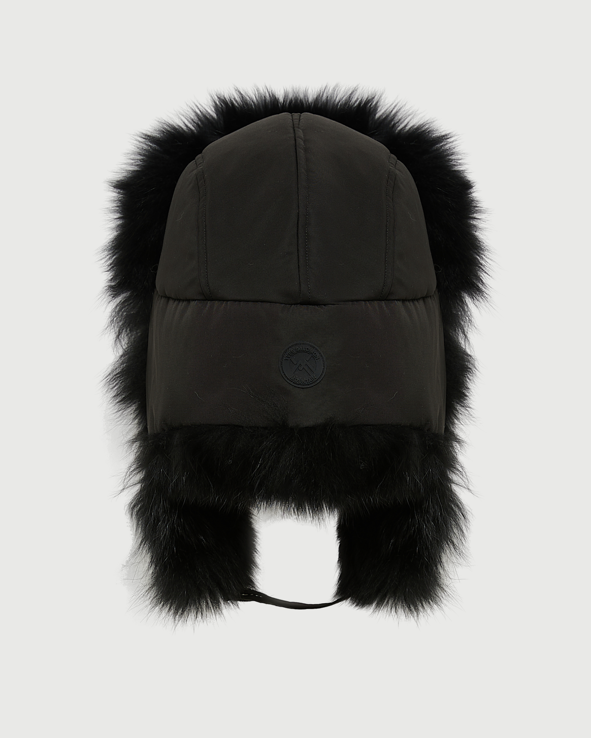 Technical fabric ushanka with fox fur - Yves Salomon - New Fall Winter Collection