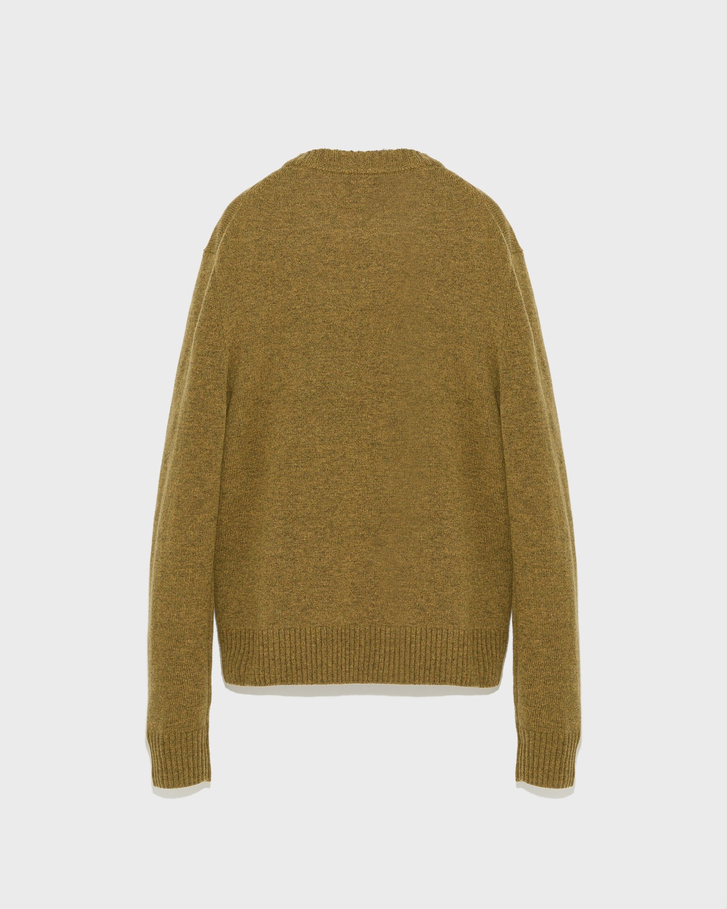 Wool-cashmere knit crew neck jumper-Yves salomon-Winter sale & boxing day