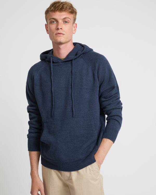 Knit hoodie-Yves salomon-Winter sale & boxing day