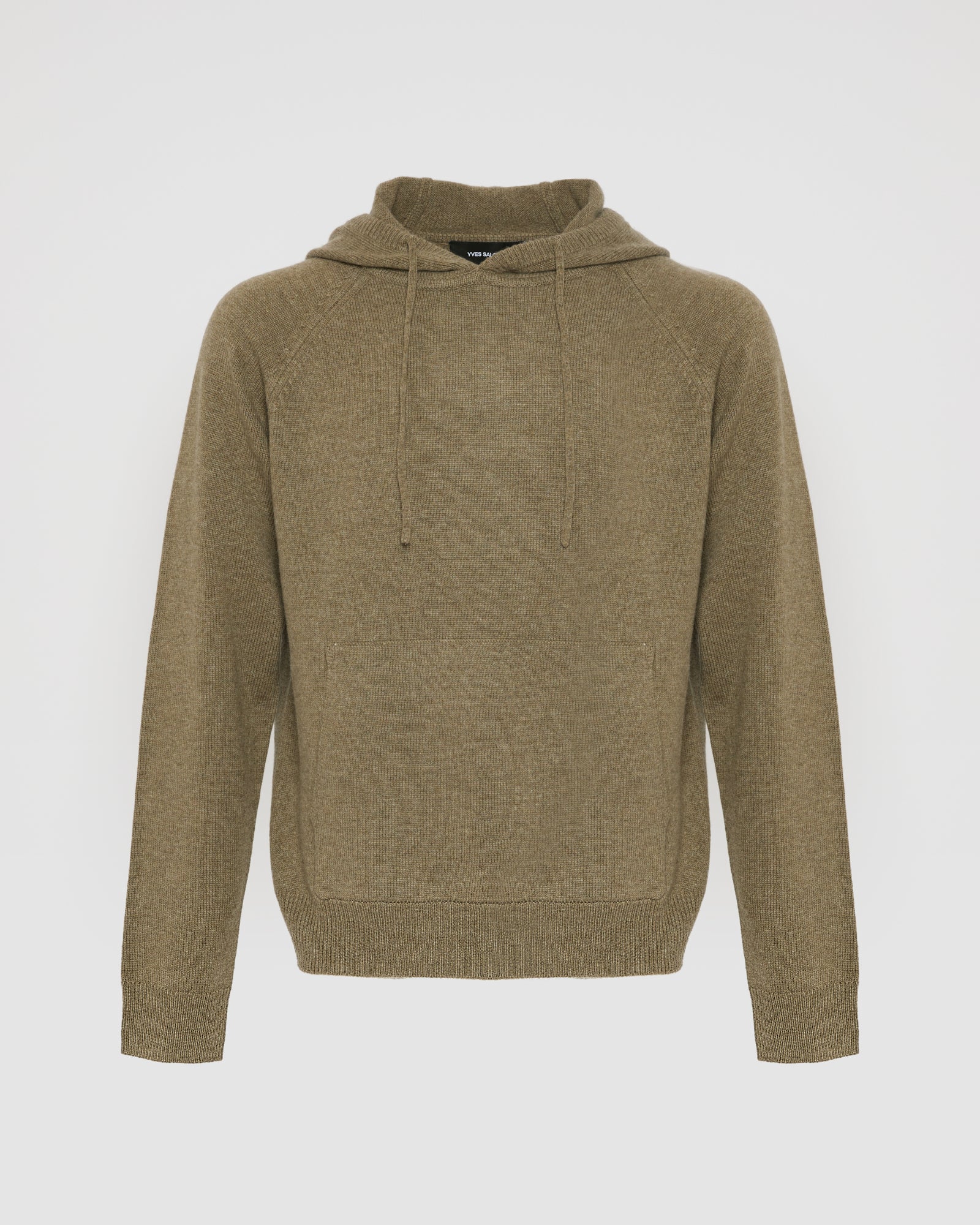 Cashmere wool knit Hoodie - Yves Salomon