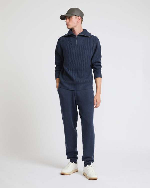 Knit track pants-Yves salomon-Winter sale & boxing day