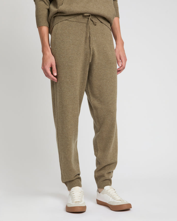 Jogging-style knit pant