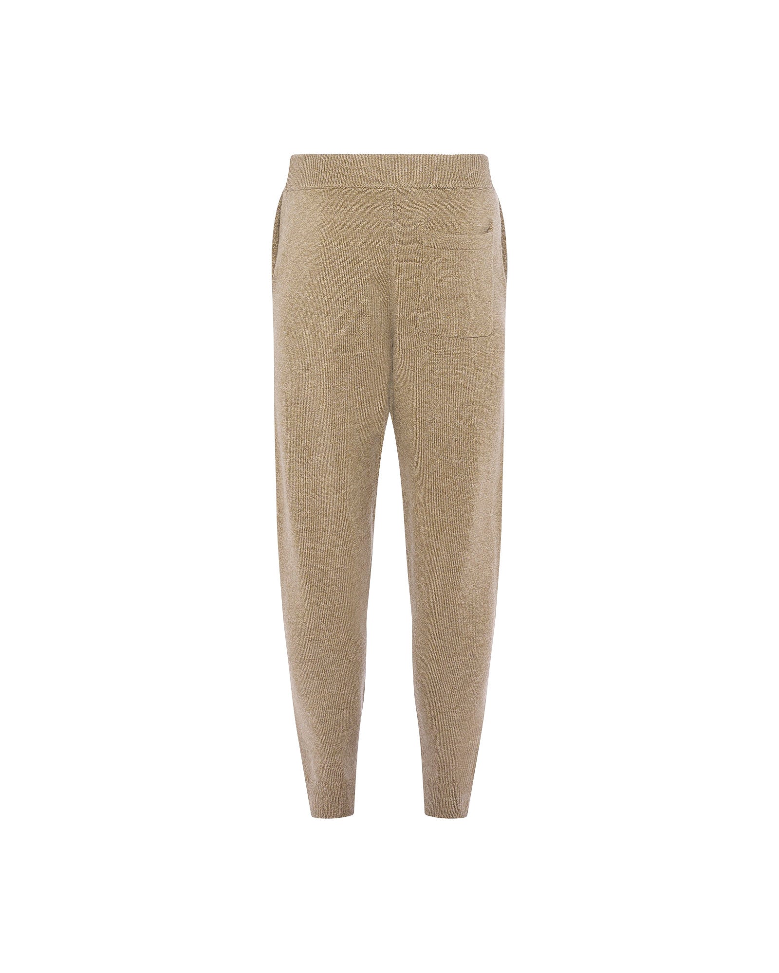 Jogging-style knit pant - Yves Salomon