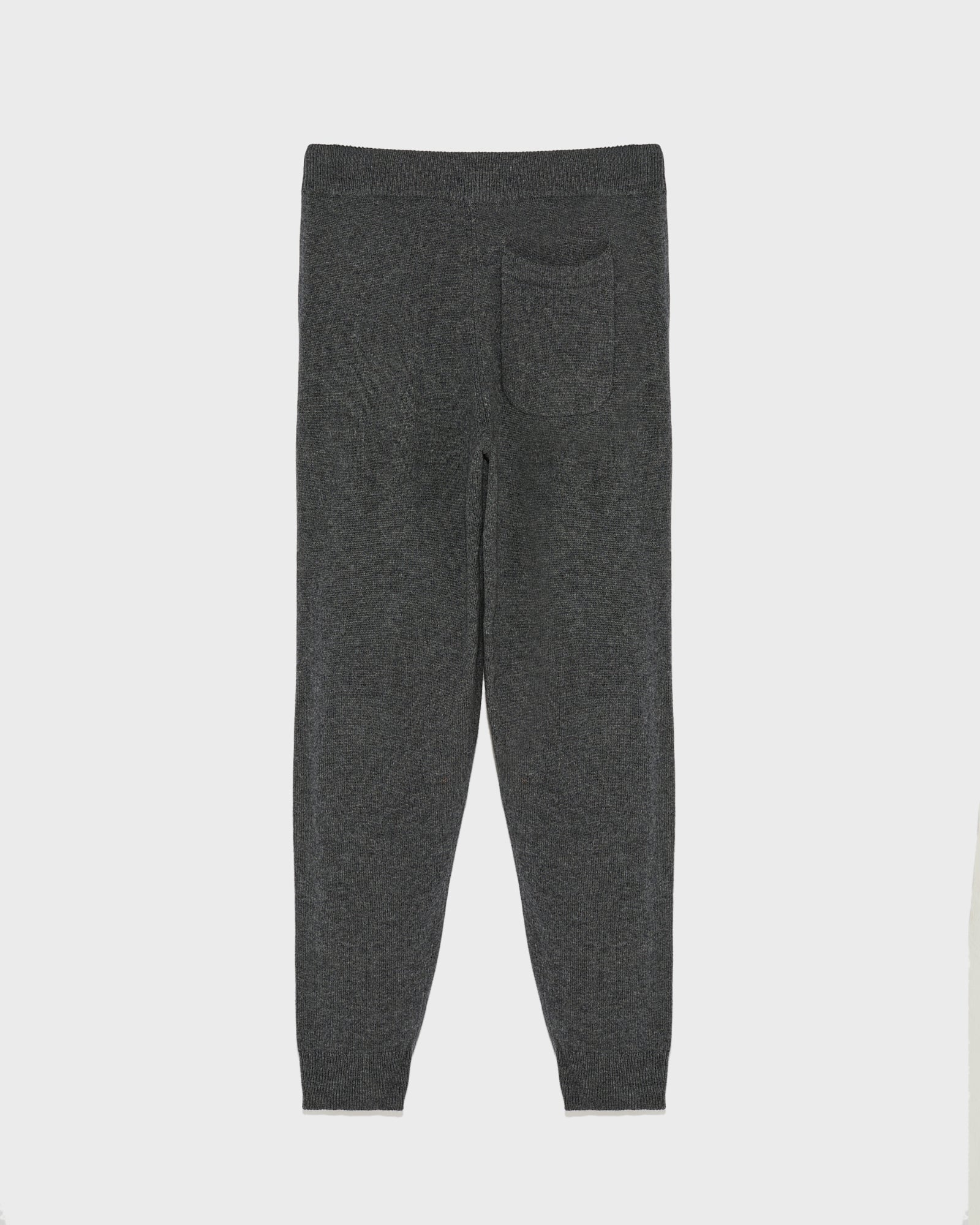 Knit track pants - grey - Yves Salomon Men – Yves Salomon US