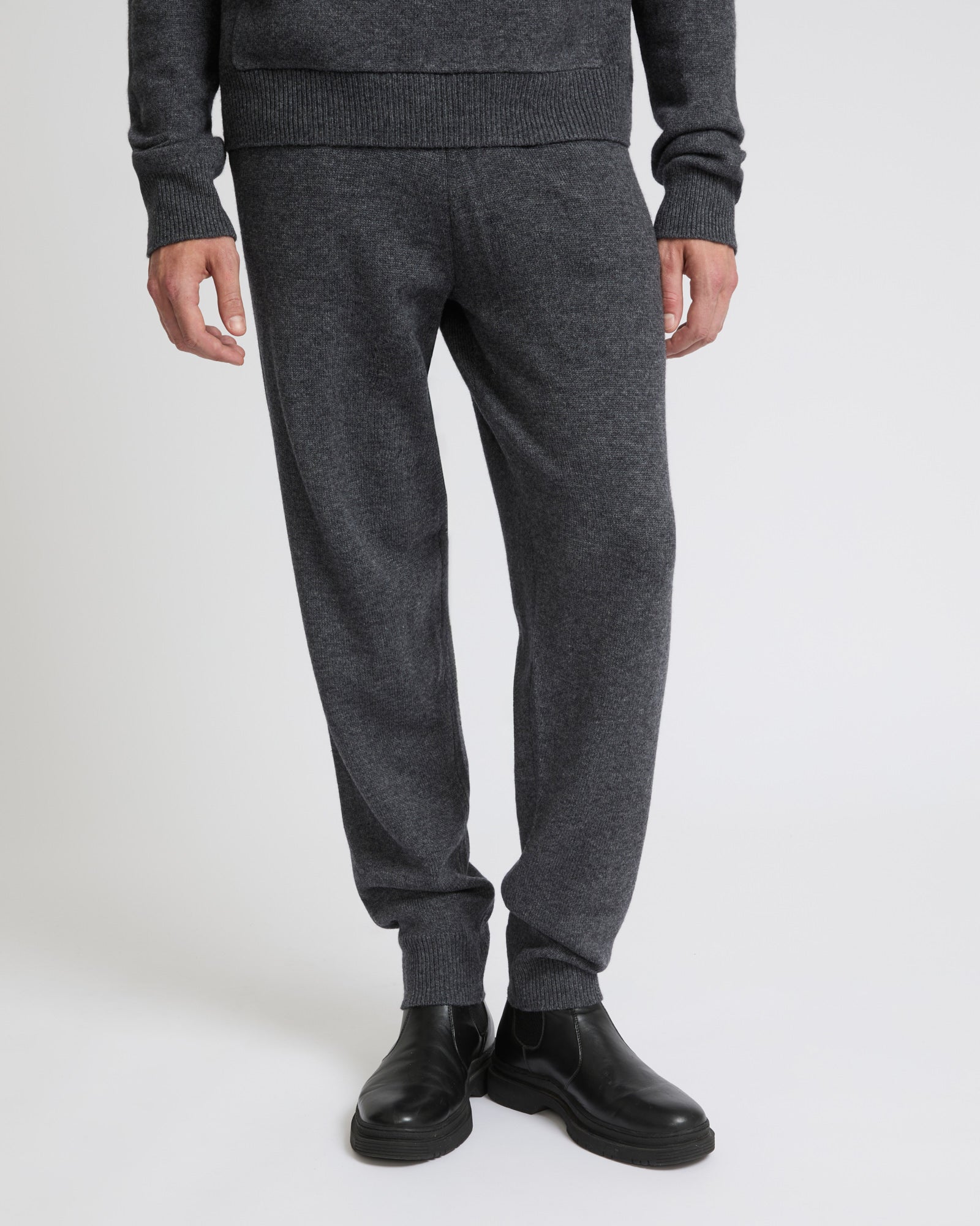 Knit track pants -Yves Salomon