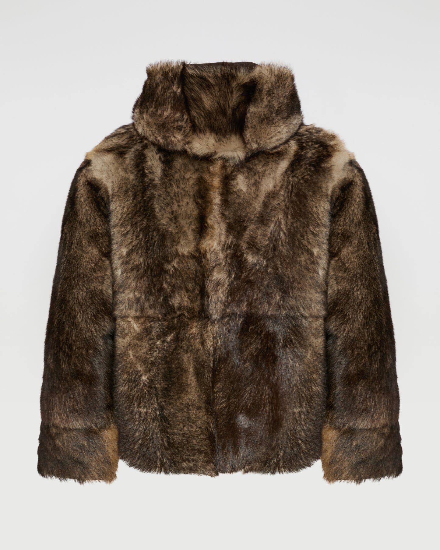 Reversible Toscana lambskin hoodie