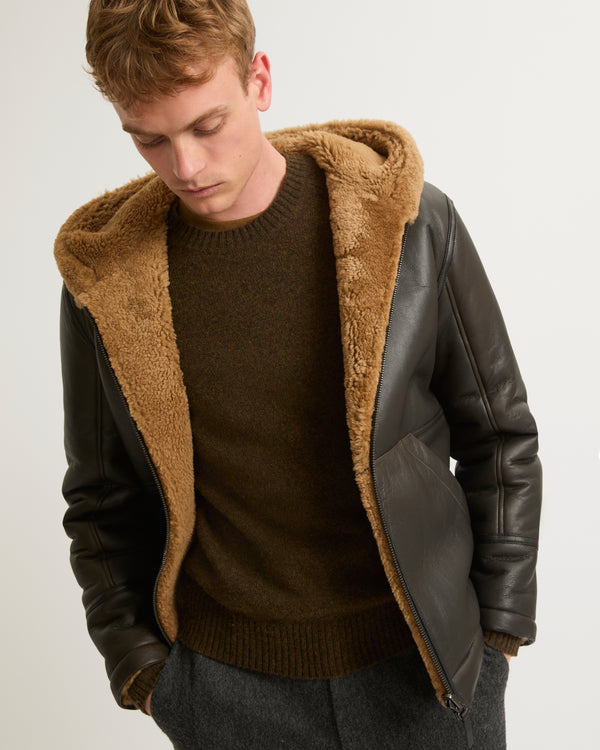 Reversible Shearling jacket