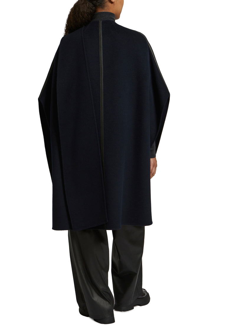 Cashmere wool cape