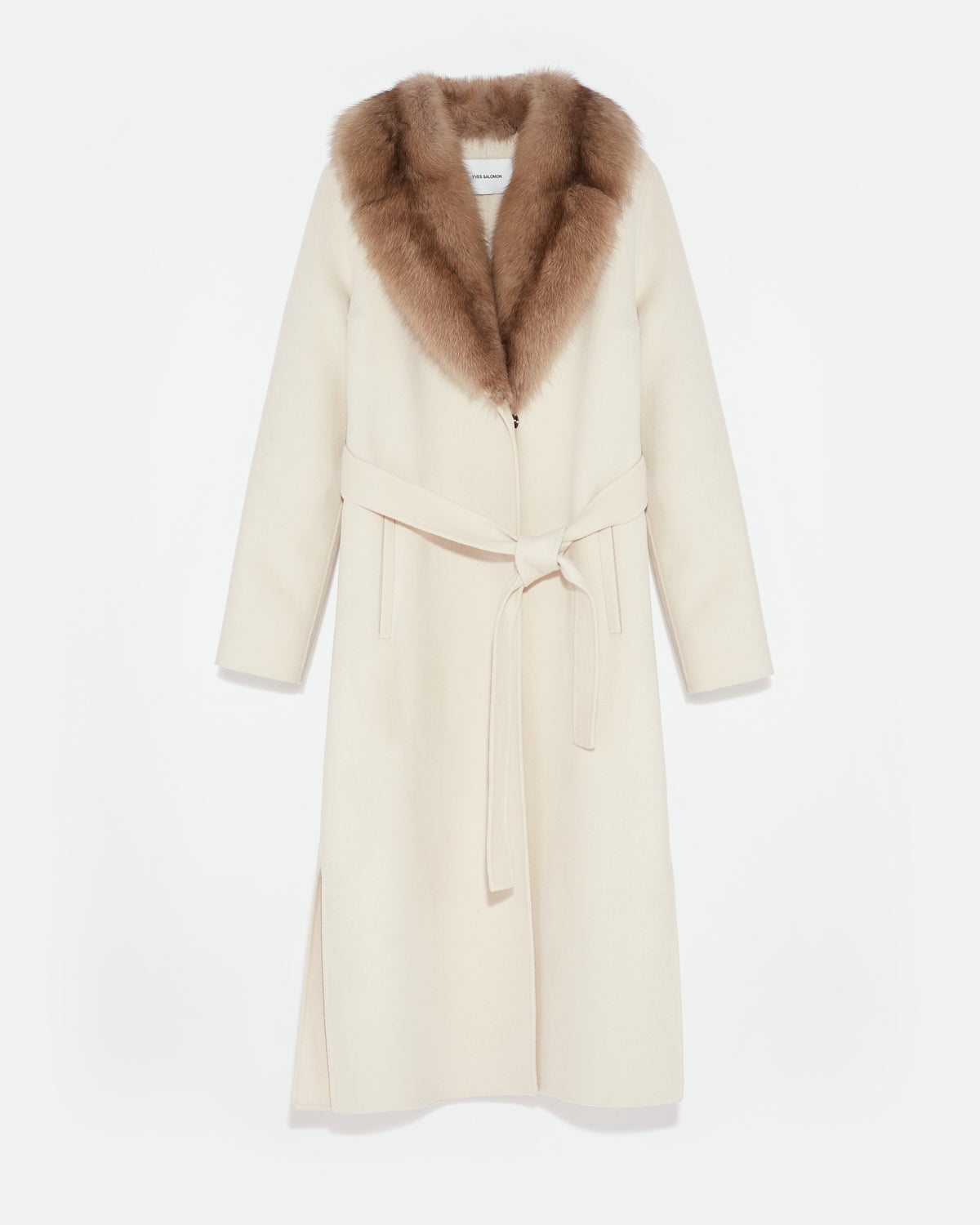 Yves salomon store fur coat