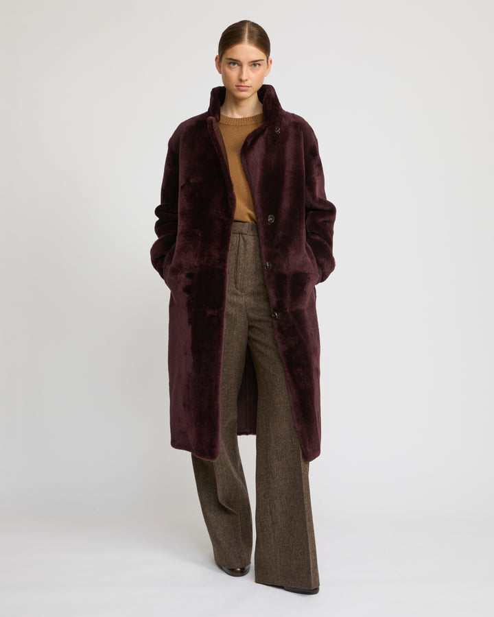 Officer coat in merino