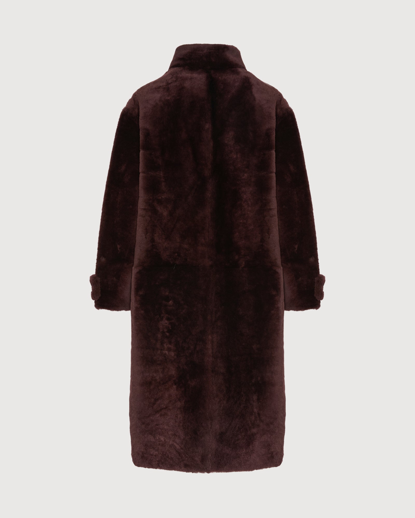 Officer coat in merino - Yves Salomon