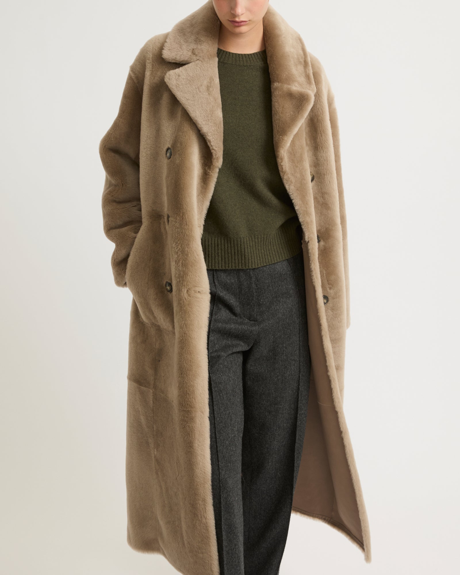 Women's shearling coats - Yves Salomon Paris – Yves Salomon US