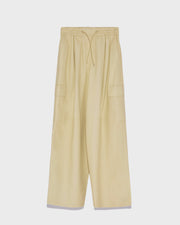 Leather cargo trousers
