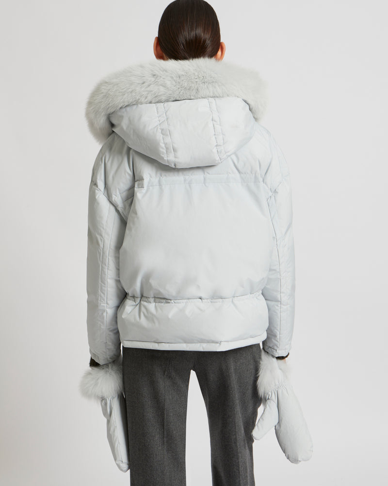 boxy down jacket