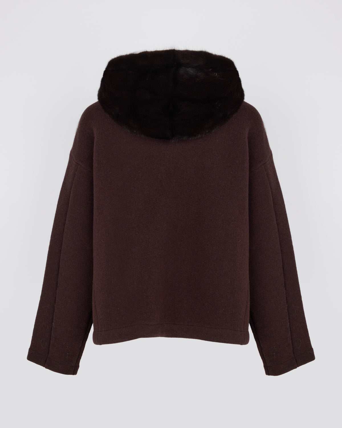 Hooded jacket in mink fur and technical fabric - Yves Salomon - New Fall/Winter Collection
