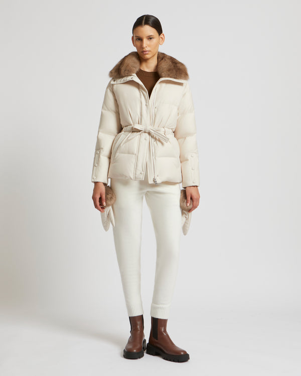 Loro Piana jacket - white - Yves Salomon