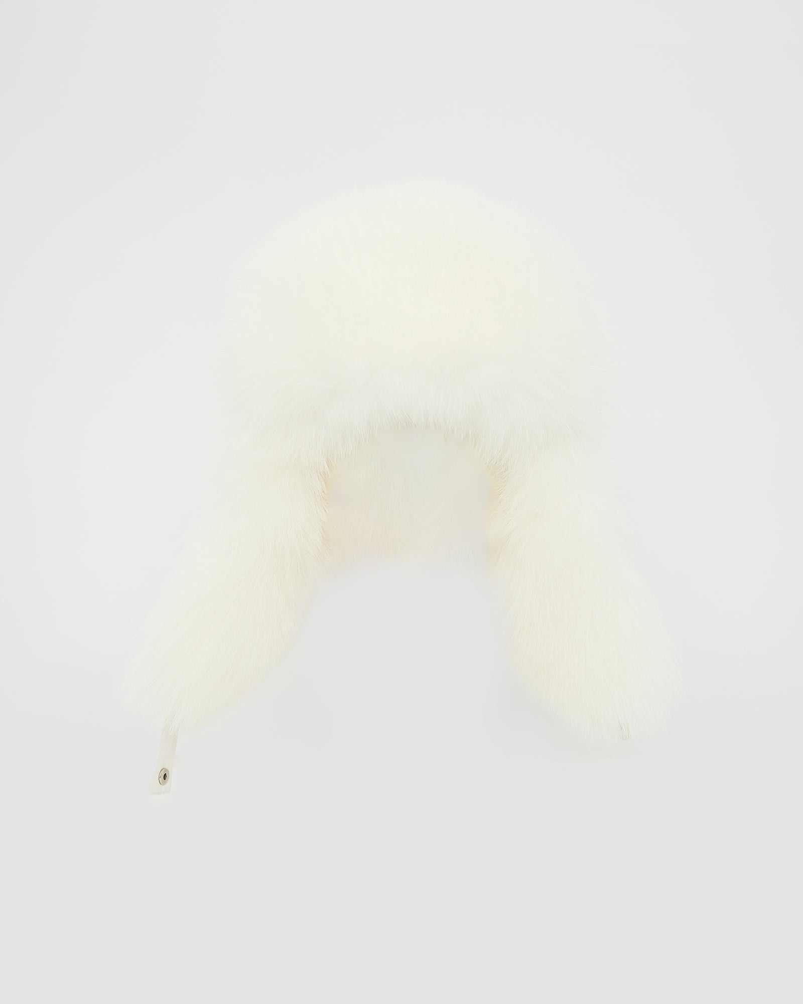 Technical fabric ushanka with fox fur - Yves Salomon