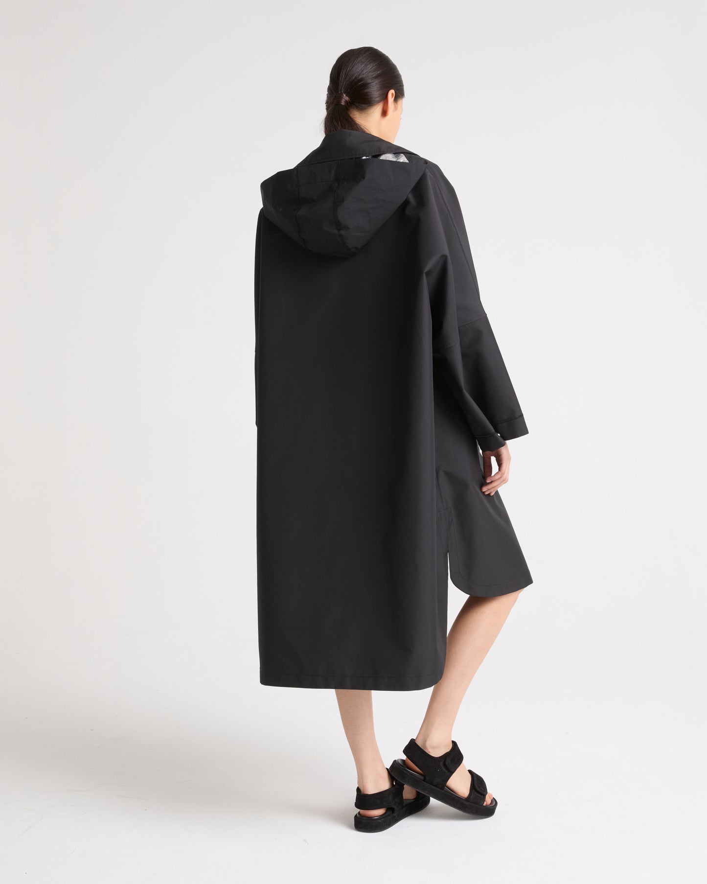Private sale - Cape-style parka in technical fabric -Yves Salomon