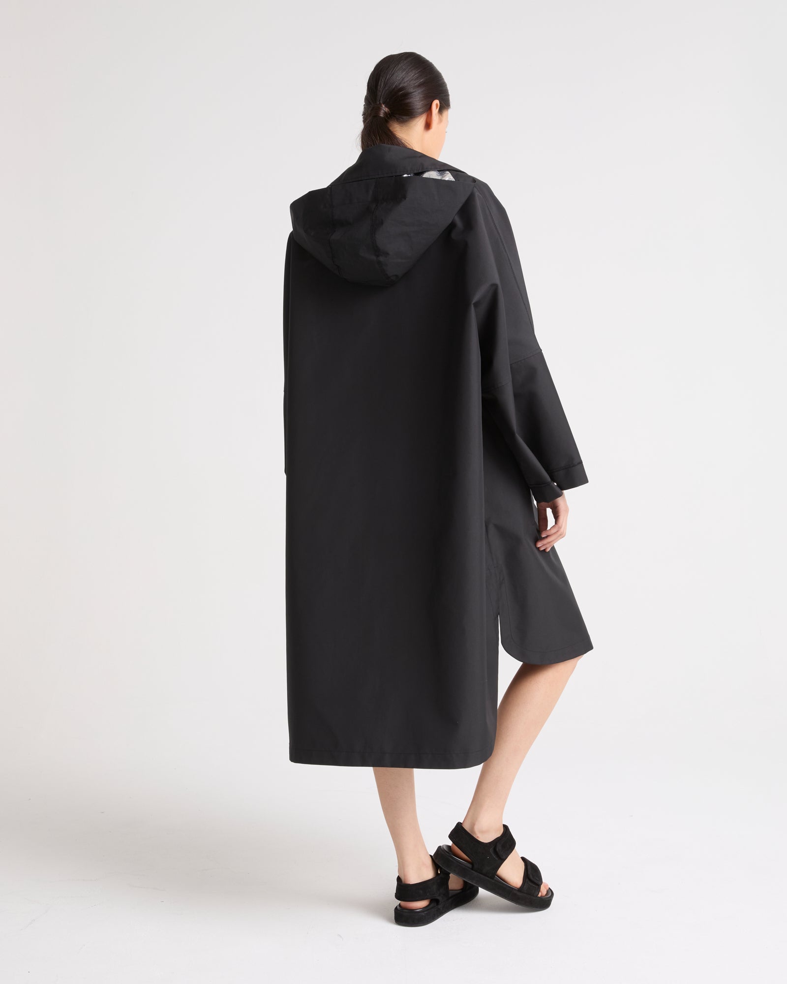 Private sale - Cape-style parka in technical fabric -Yves Salomon