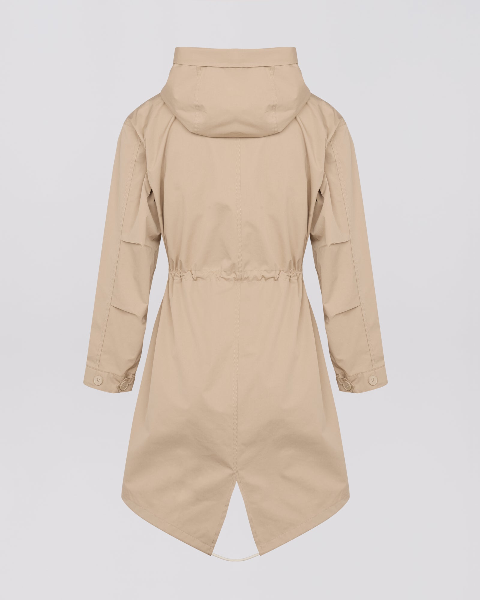 Private sale - Short fishtail parka in technical fabric -Yves Salomon