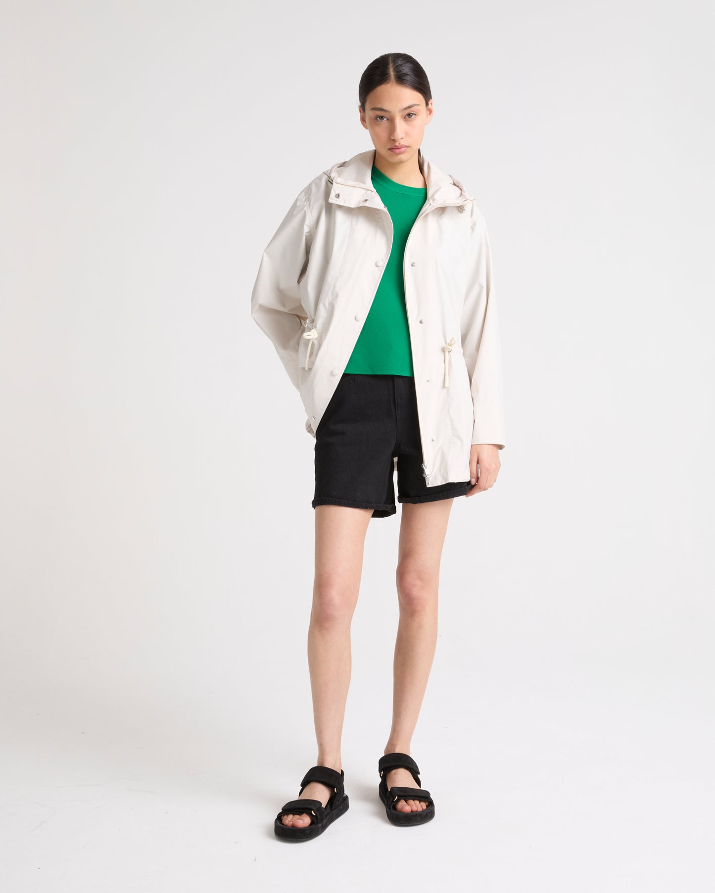 Private sale - Technical fabric parka -Yves Salomon