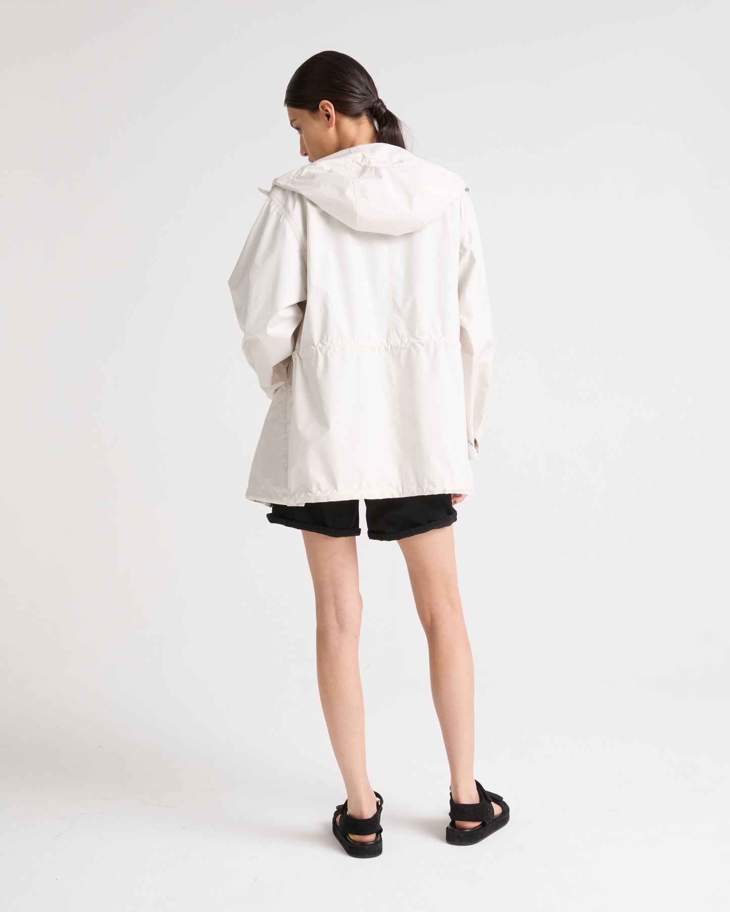 Private sale - Technical fabric parka -Yves Salomon