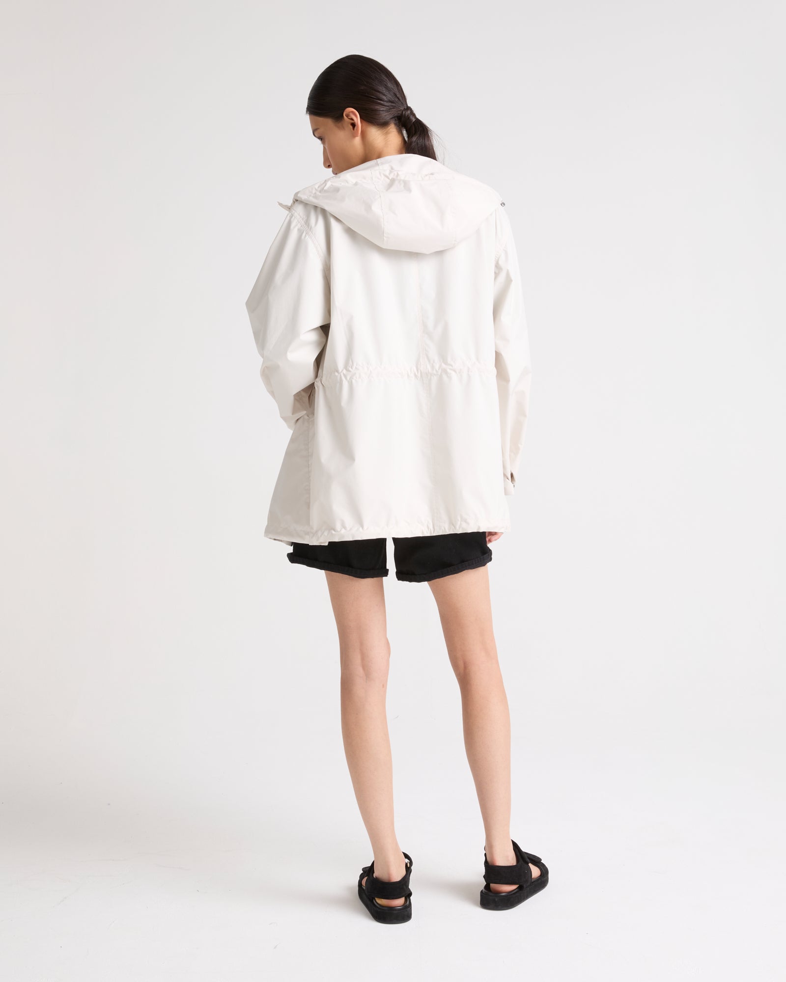 Private sale - Technical fabric parka -Yves Salomon