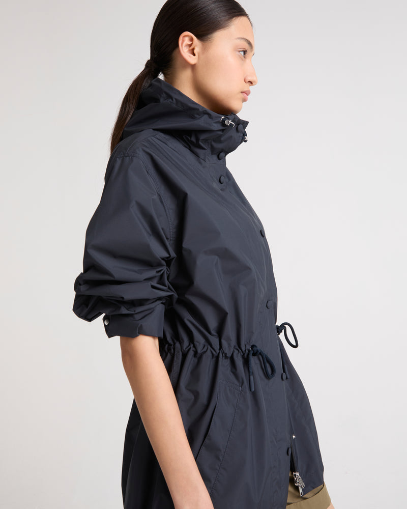 Technical fabric parka