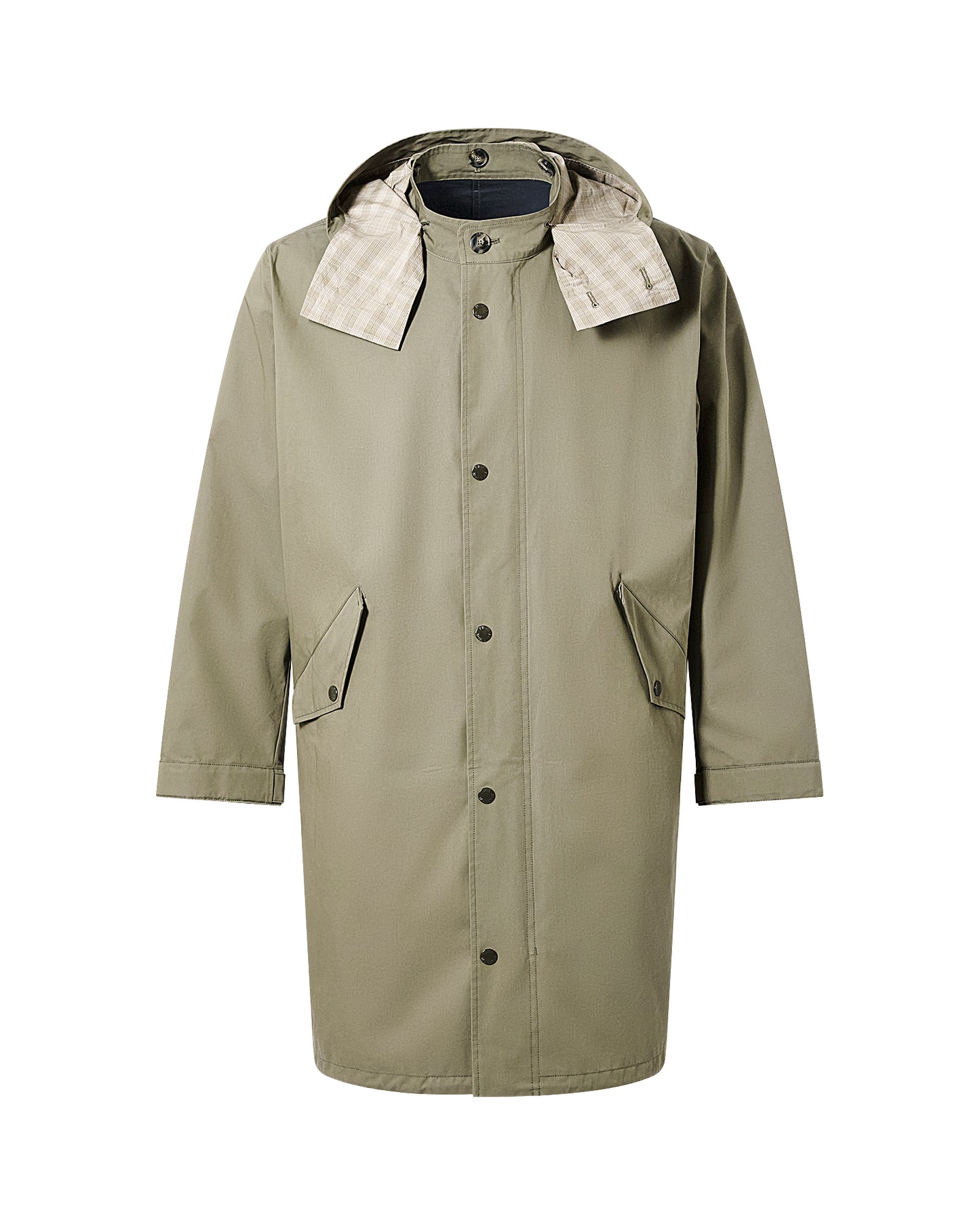 Waterproof cotton-blend parka