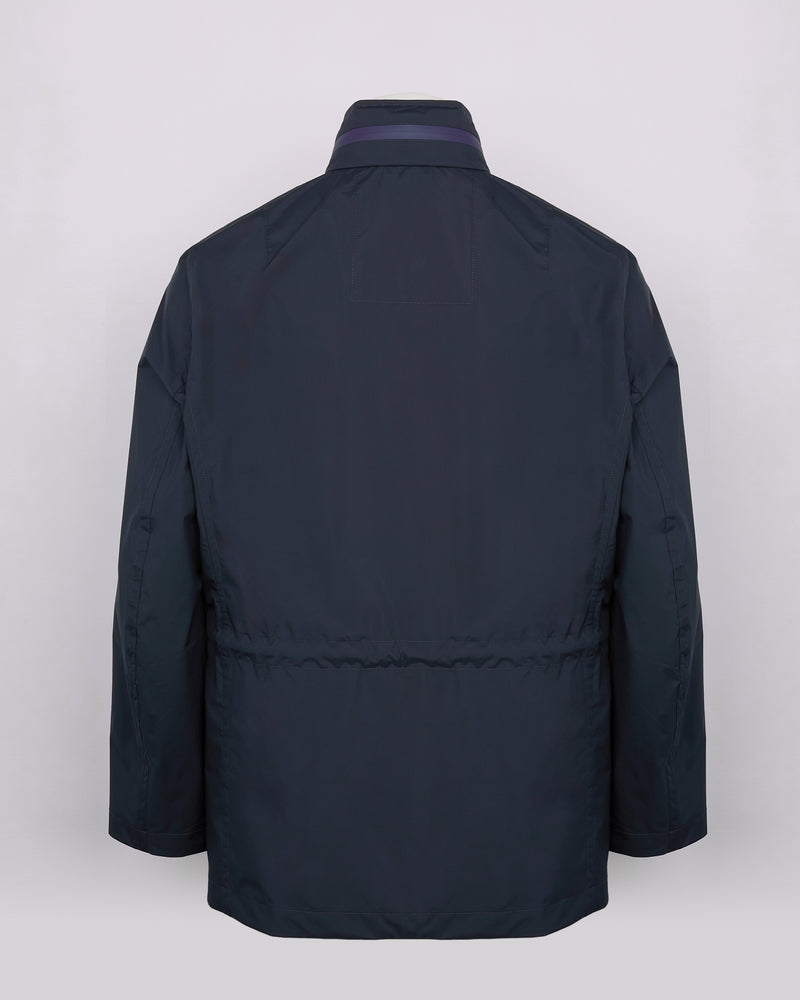 Technical fabric overshirt