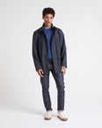 Technical fabric overshirt