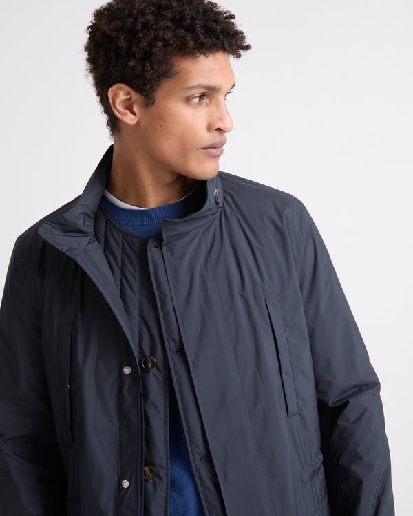 Technical fabric overshirt