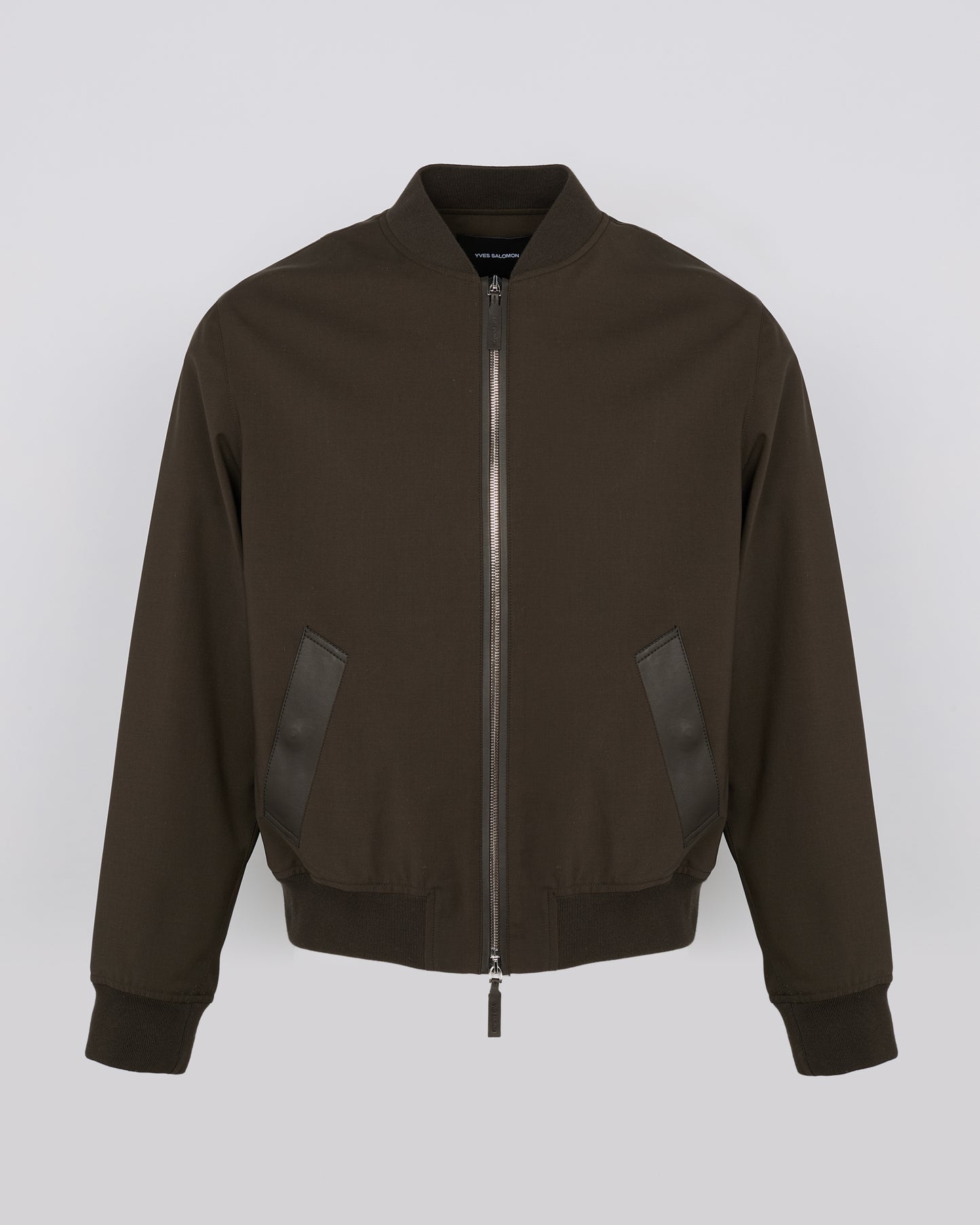 Winter sale & boxing day Yves Salomon -Waterproof wool-blend varsity jacket