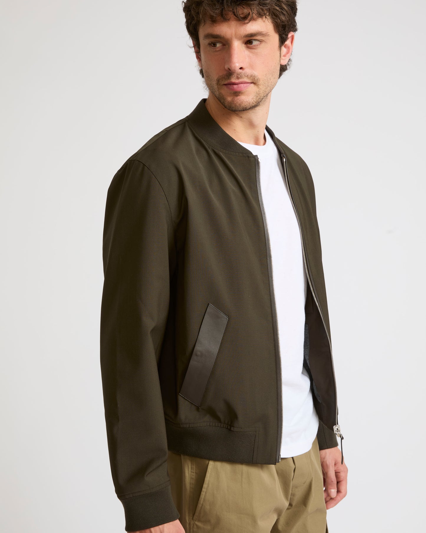 Winter sale & boxing day Yves Salomon -Waterproof wool-blend varsity jacket