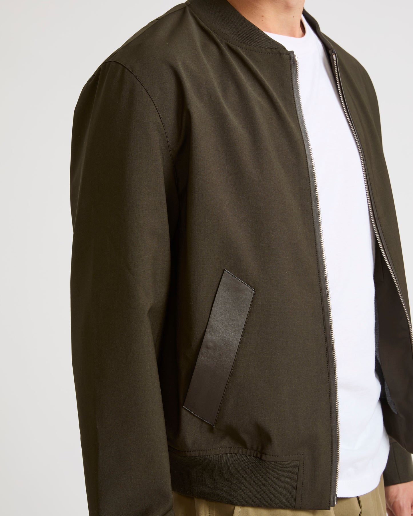 Winter sale & boxing day Yves Salomon -Waterproof wool-blend varsity jacket