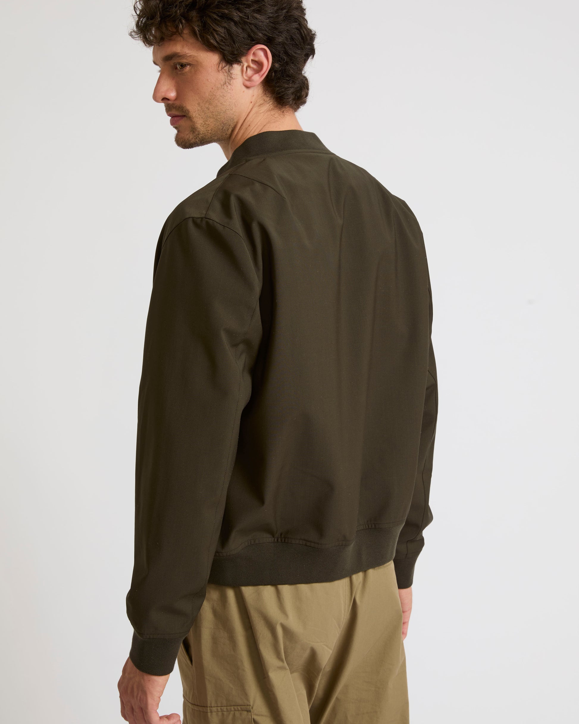 Winter sale & boxing day Yves Salomon -Waterproof wool-blend varsity jacket