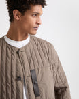 Padded overshirt