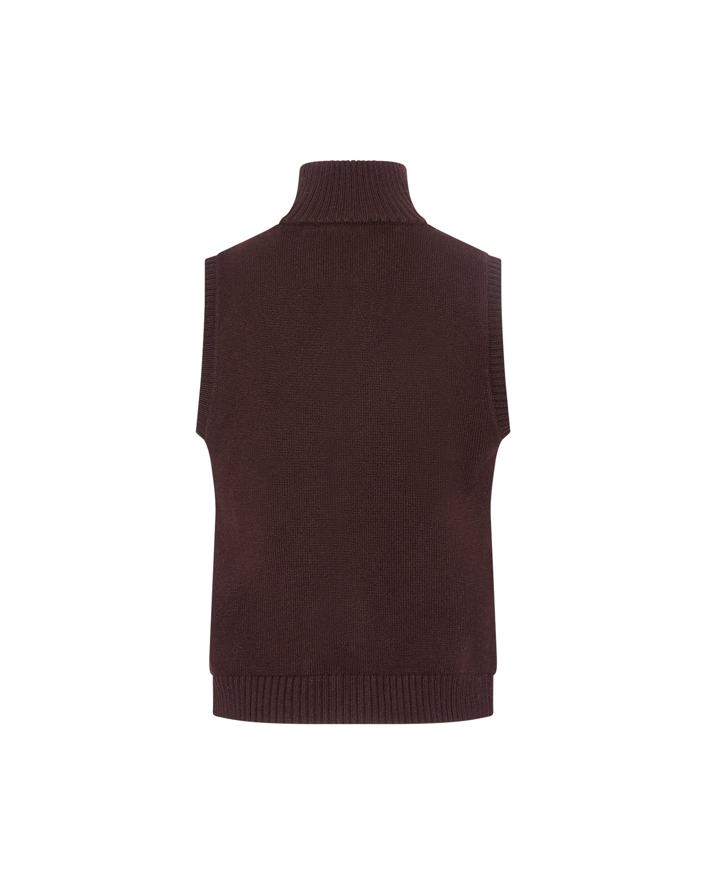 Merino knit and mink fur gilet - Yves Salomon