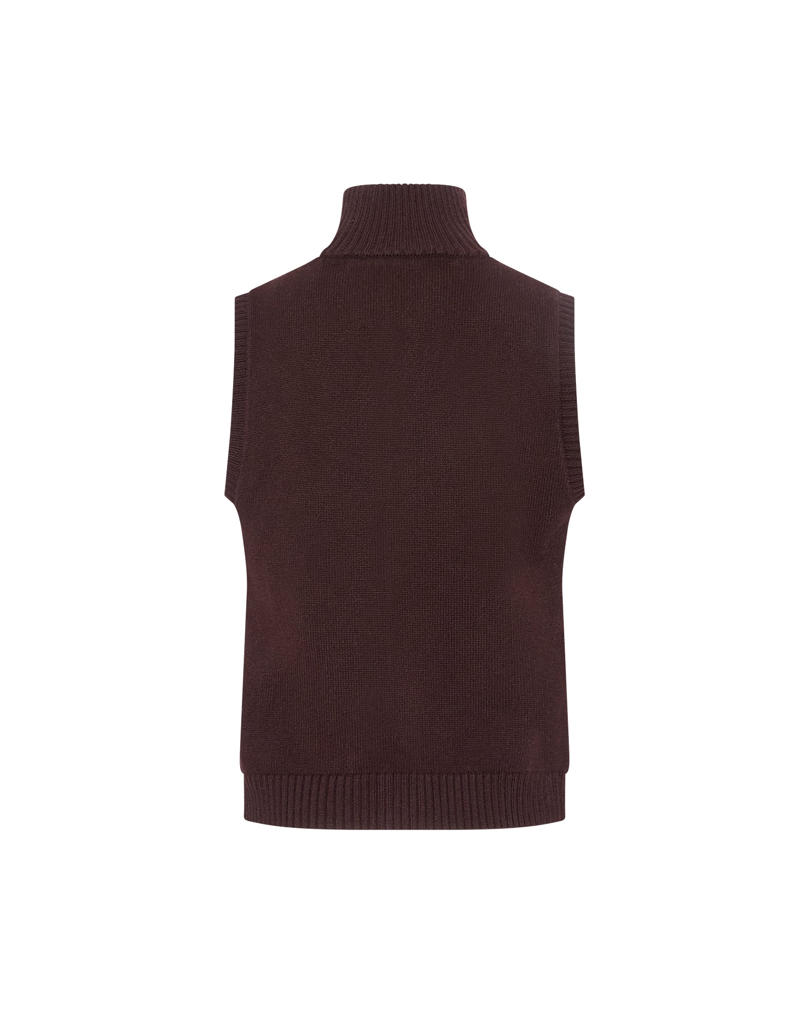 Merino knit and mink fur gilet - Yves Salomon