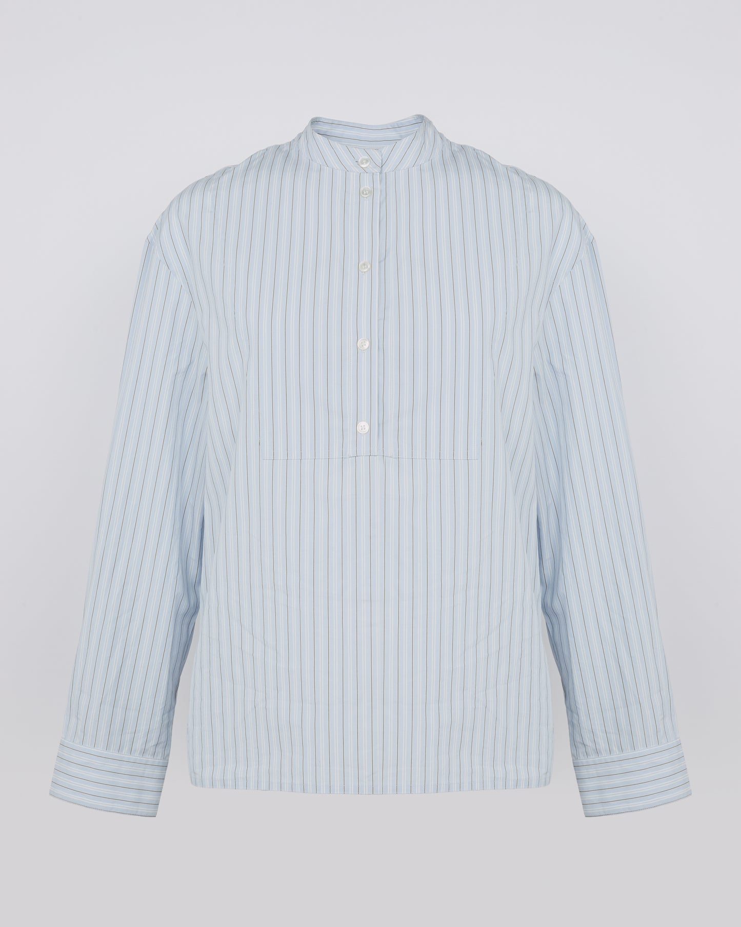 Private sale - Striped cotton poplin blouse -Yves Salomon