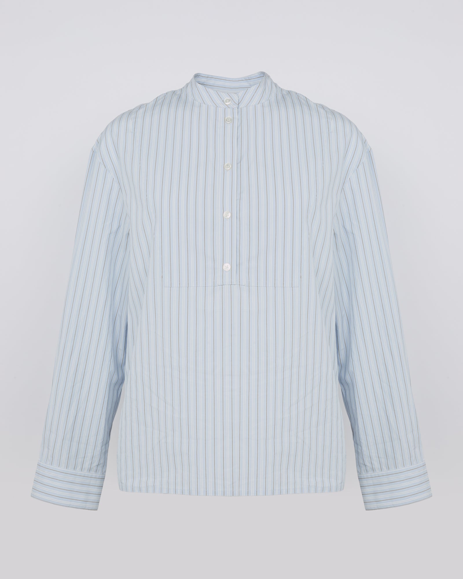 Private sale - Striped cotton poplin blouse -Yves Salomon