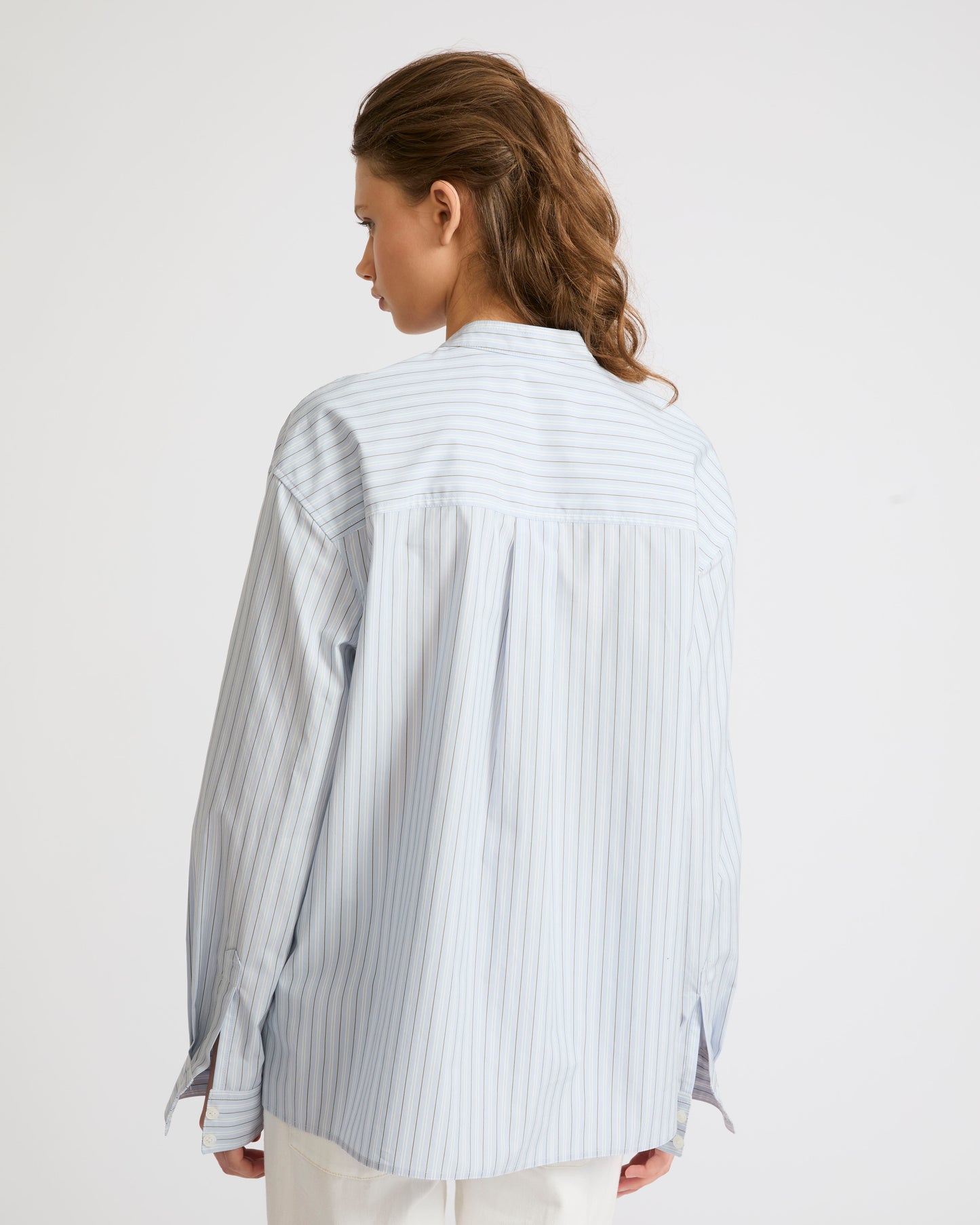 Private sale - Striped cotton poplin blouse -Yves Salomon