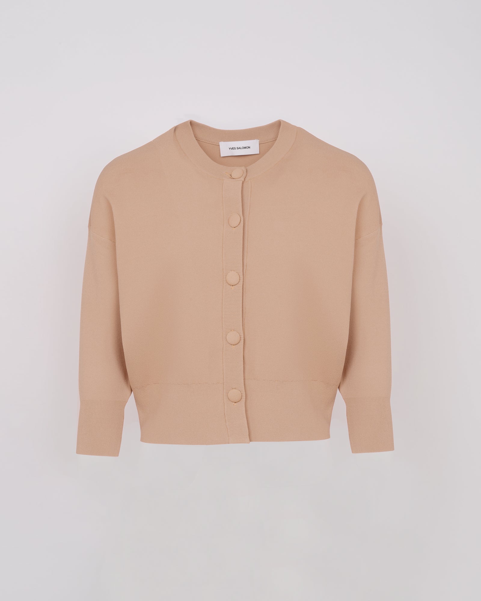 Private sale - Cropped knitted cardigan -Yves Salomon