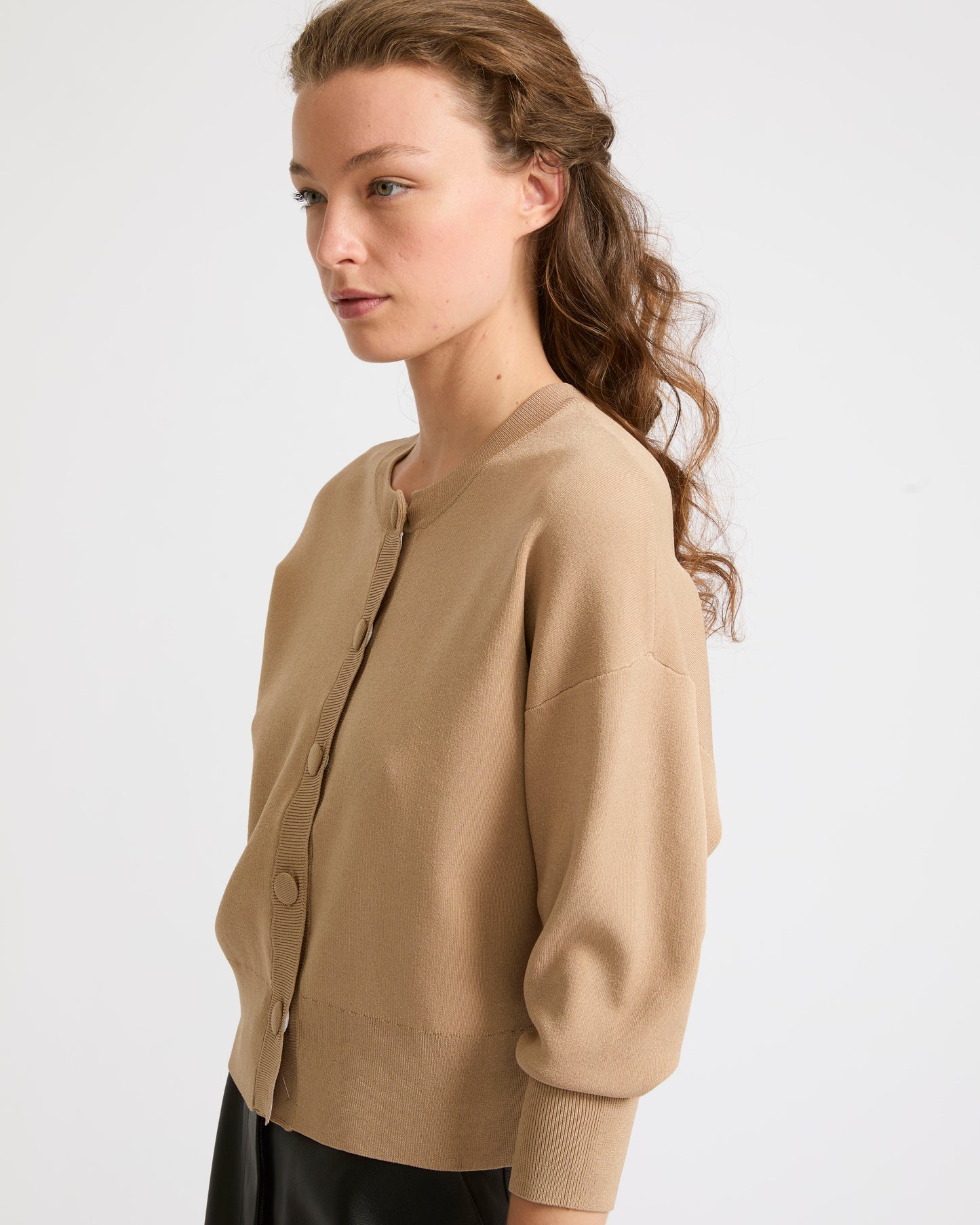 Private sale - Cropped knitted cardigan -Yves Salomon