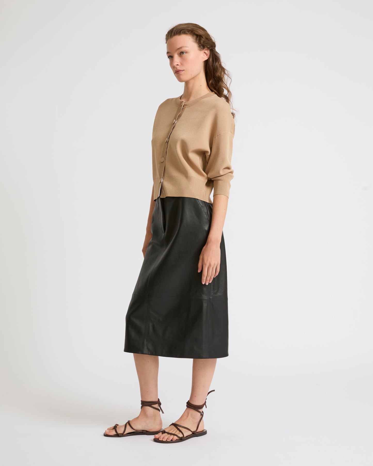 Private sale - Cropped knitted cardigan -Yves Salomon