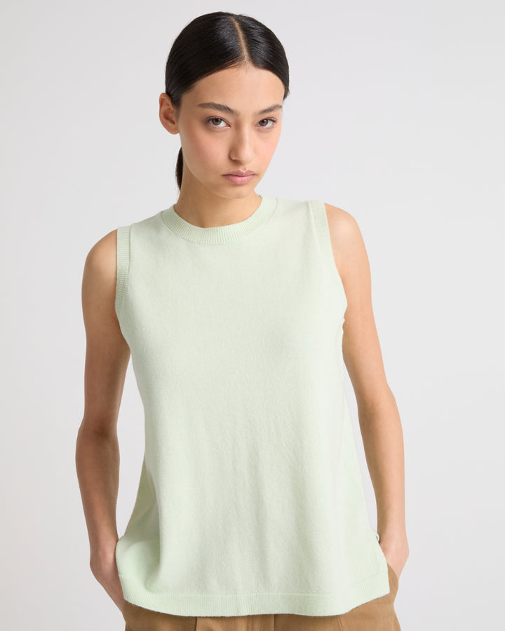 Private sale - Wool- Cashmere knit tank top -Yves Salomon