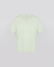 Wool-cashmere knit t-shirt