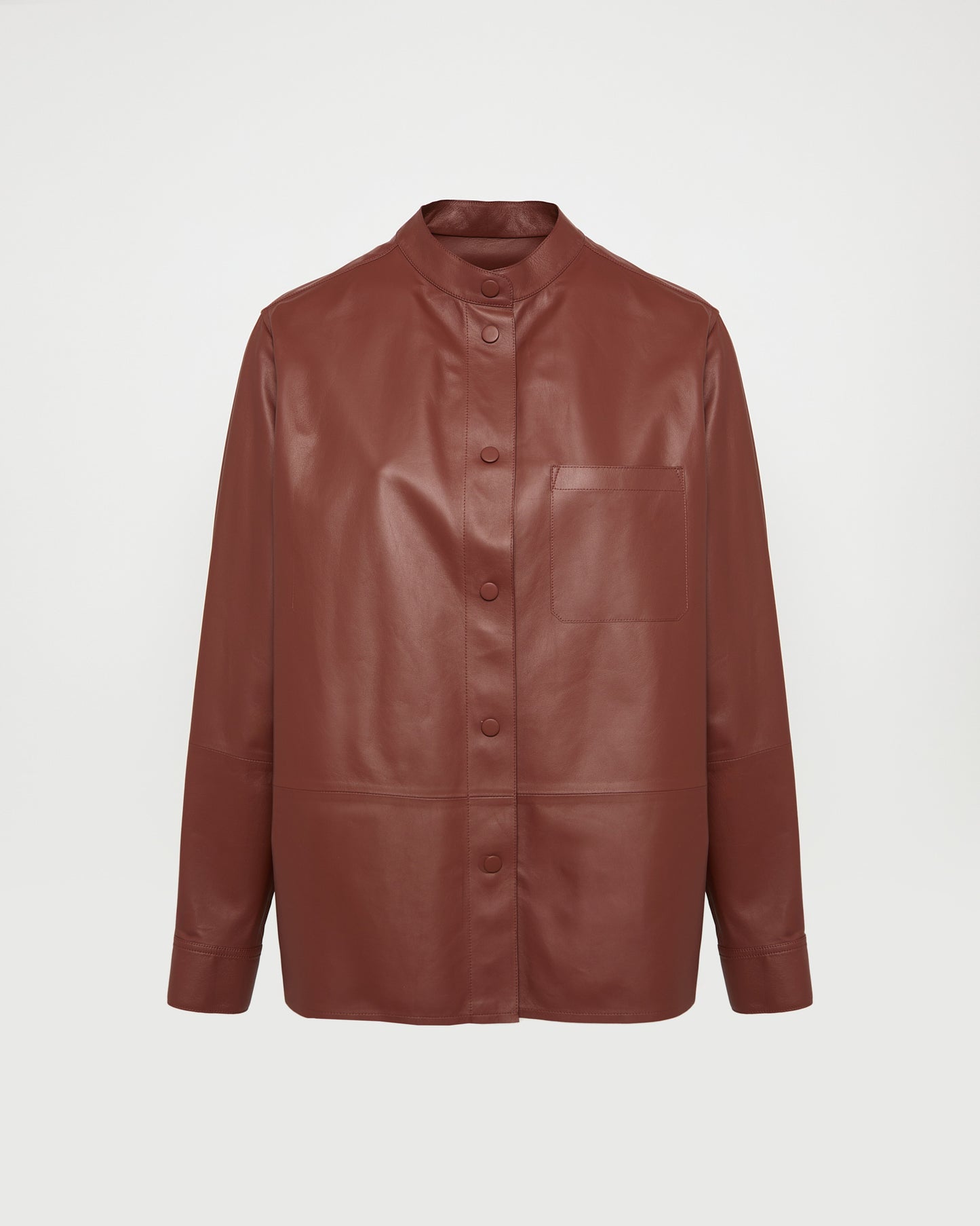 Supple lambskin shirt