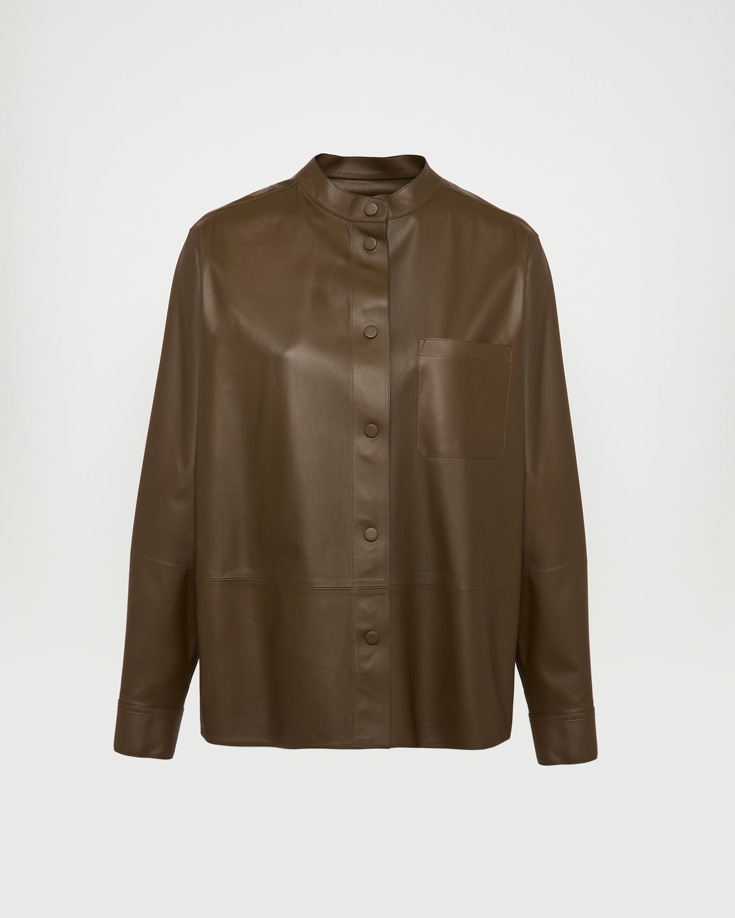 Supple lambskin shirt