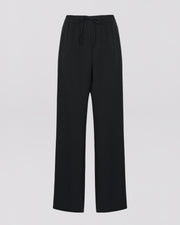 Silk crepe palazzo trousers